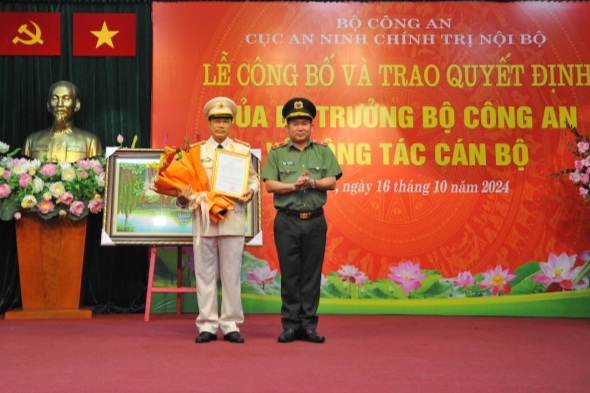 Đại tá Hòa Quang Tưng giữ chức Cục phó Cục An ninh chính trị nội bộ - 1