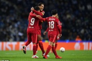 Liverpool thắng đậm Porto, AC Milan gục ngã trước Atletico