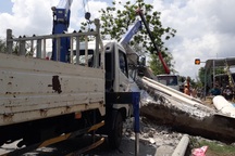 Vụ cổng chào đổ sập "vỡ tan": Tài xế xe tải tử vong