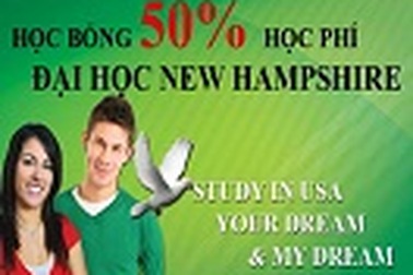Hội thảo du học Mỹ: Đại học New Hampshire - Nhiều học bổng cho đợt nhập học tháng 9/2011