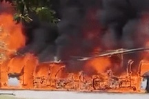 Cách bảo vệ sức khỏe khi có sự cố cháy xe điện