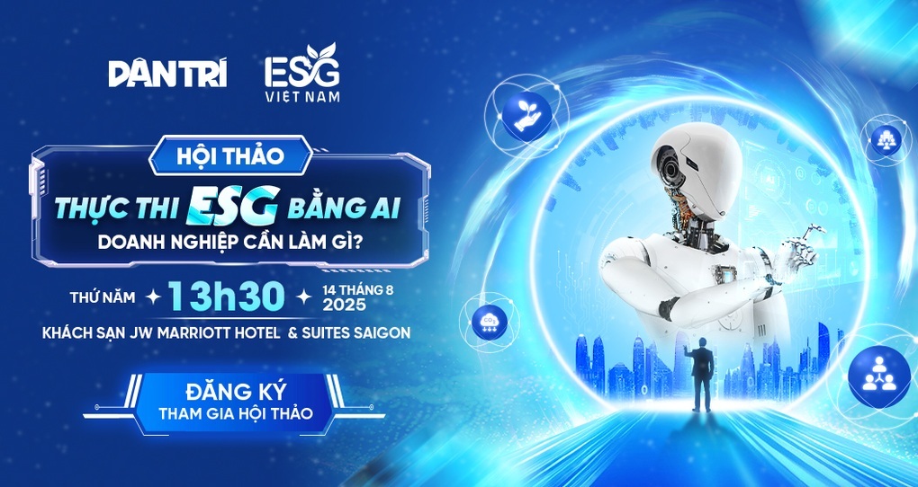 Hội thảo bàn cách thực thi ESG bằng AI: Chi tiết phương thức đăng ký dự - 2 Hội thảo bàn cách thực thi ESG bằng AI: Chi tiết phương thức đăng ký dự - 2