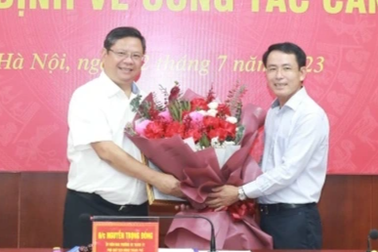 Phó Chủ tịch quận Hoàn Kiếm được điều động làm Phó Giám đốc Sở TN-MT Hà Nội