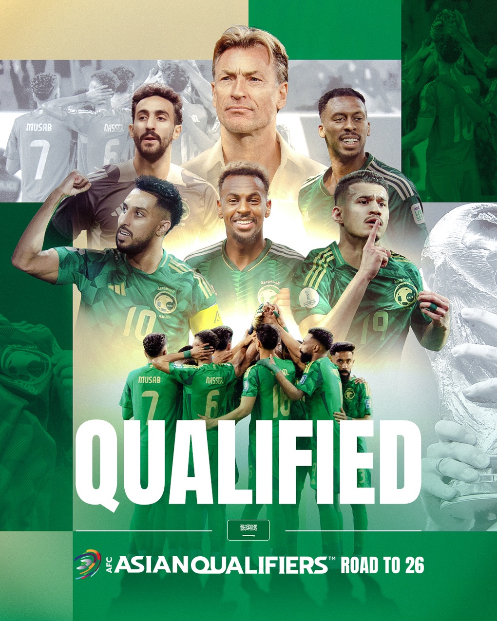 Saudi Arabia, Qatar giành vé dự World Cup 2026 - 4