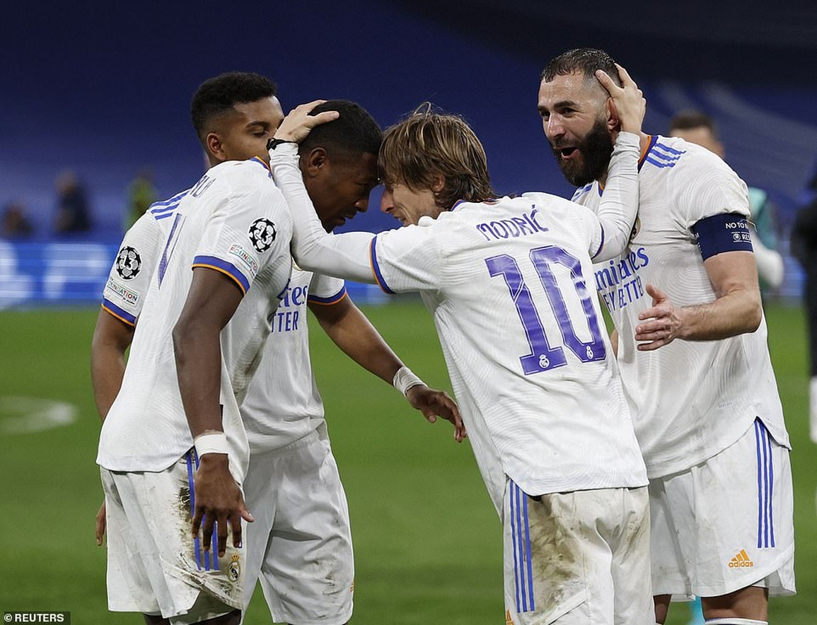 Ngược dòng hạ PSG, Real Madrid tiến vào tứ kết Champions League - 11 Ngược dòng hạ PSG, Real Madrid tiến vào tứ kết Champions League - 11