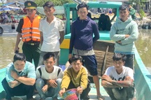 Bắt 8 đối tượng dùng súng bắn đạn chì, bi sắt vào tàu cá trên biển