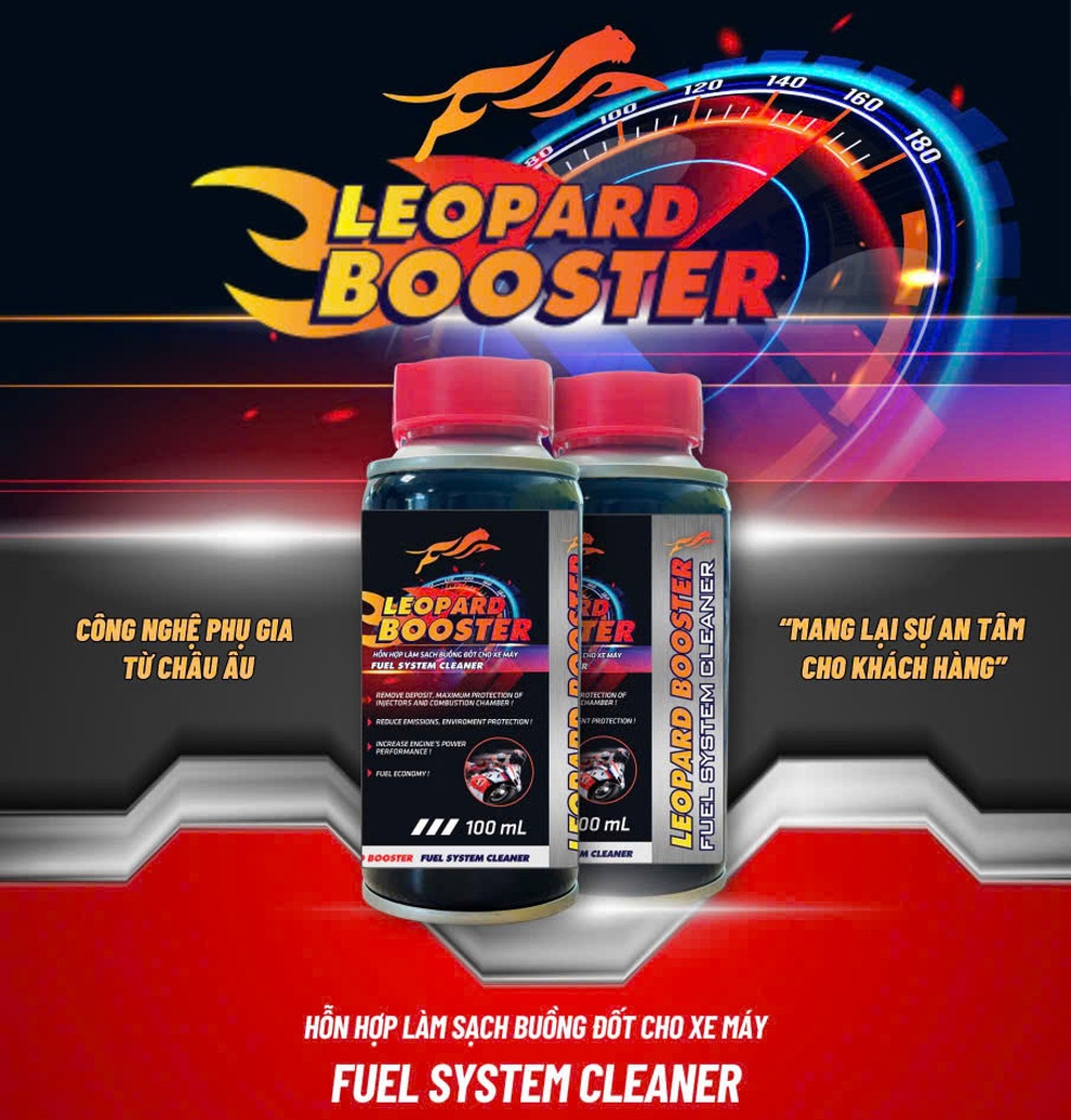 Leopard Booster: Giải pháp đột phá làm sạch buồng đốt, tối ưu hiệu suất xe máy - 1