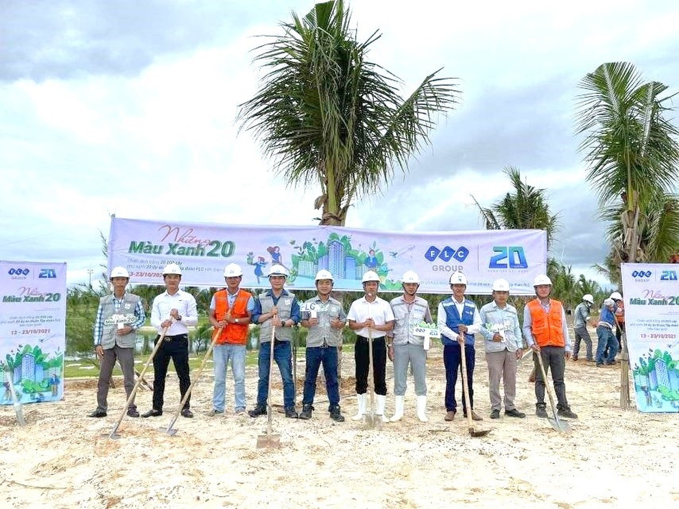 20.000 cây xanh được gieo trồng trong sinh nhật 20 năm của FLC - 3 20.000 cây xanh được gieo trồng trong sinh nhật 20 năm của FLC - 3