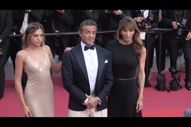 Sylvester Stallone cùng vợ con dự LHP Cannes