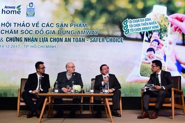AMWAY HOME  đạt chứng nhận "Safer Choice" uy tín của Hoa Kỳ