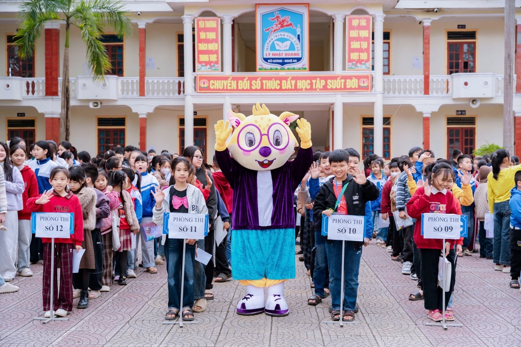 Khởi động cuộc thi tiếng Anh TOEFL Challenge cho học sinh lớp 2-9 - 2 Khởi động cuộc thi tiếng Anh TOEFL Challenge cho học sinh lớp 2-9 - 2