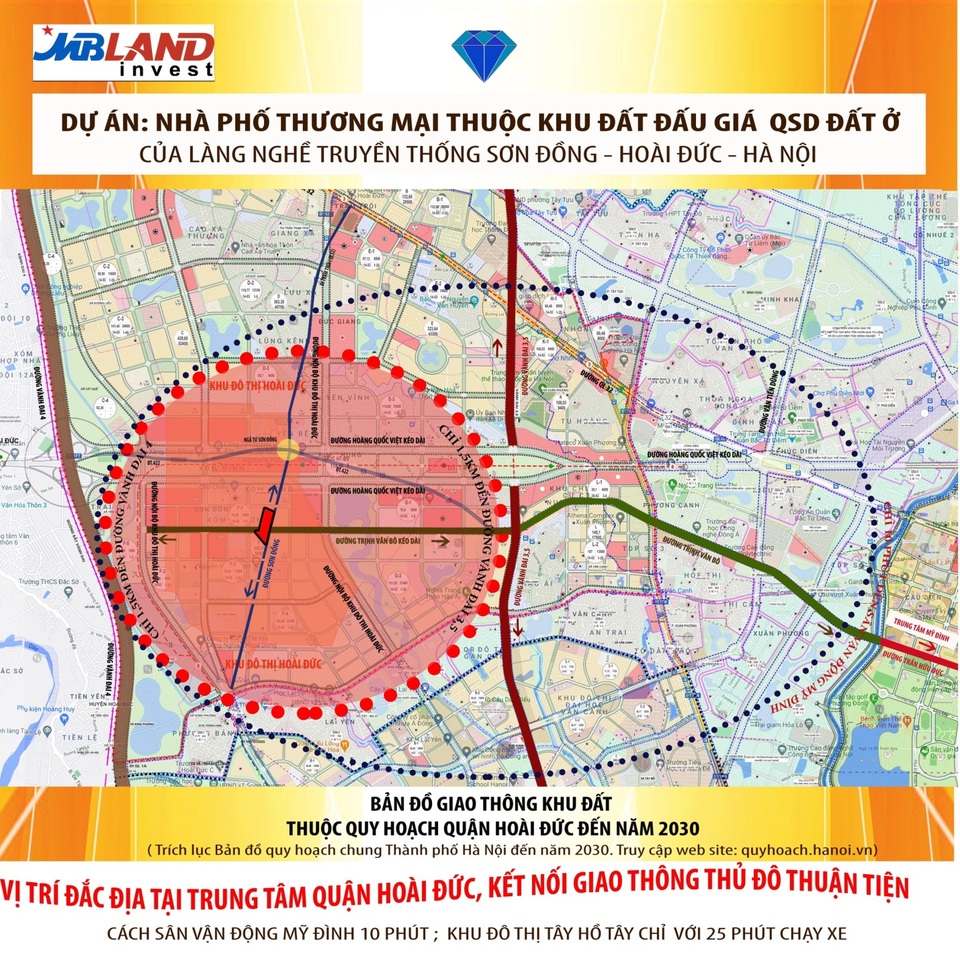 Quy hoạch Hoài Đức: Đâu sẽ là khu đất vàng? - 1 Quy hoạch Hoài Đức: Đâu sẽ là khu đất vàng? - 1
