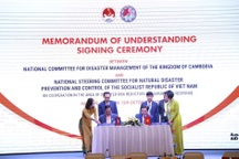 Việt Nam và Campuchia hợp tác giảm nhẹ rủi ro thiên tai và ứng phó khẩn cấp