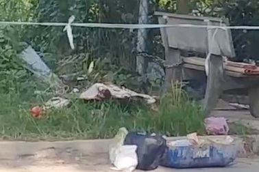 Trẻ sơ sinh nghi bị sát hại, miệng bị nhét giấy bỏ thi thể bên đường