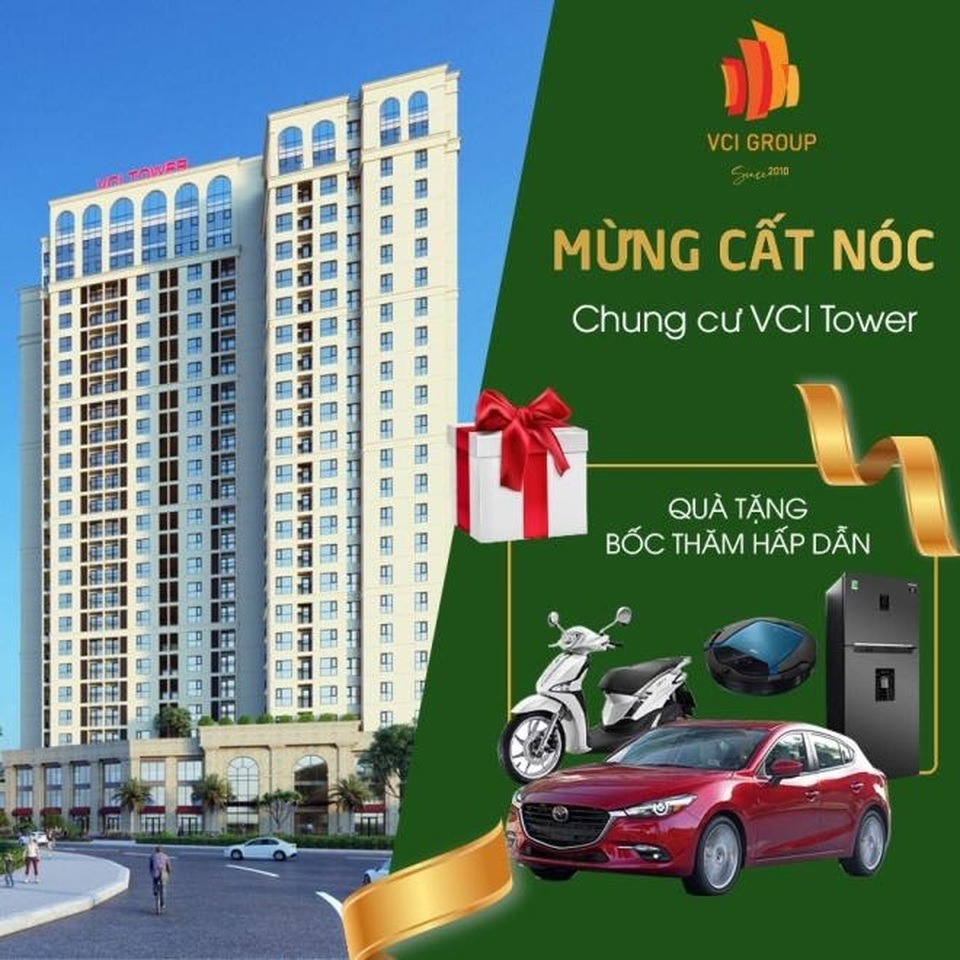 Cơ hội trúng xế sang, Tết thêm tài lộc tại sự kiện cất nóc VCI Tower - 1 Cơ hội trúng xế sang, Tết thêm tài lộc tại sự kiện cất nóc VCI Tower - 1