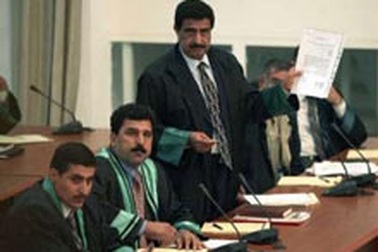 Luật sư trong phiên tòa xử Saddam Hussein bị bắt cóc