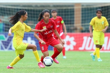 U16 Hà Nội giành chiến thắng ở vòng 5 giải bóng đá nữ U16 Quốc gia
