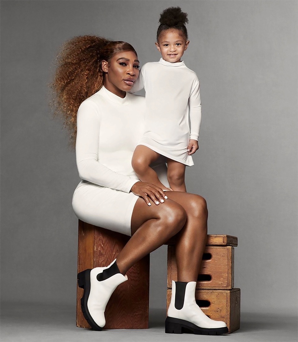 Loạt ảnh thời trang ấn tượng của Serena Williams cùng con gái - 1