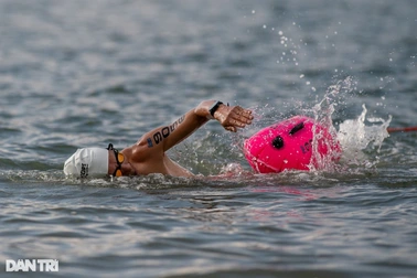 VĐV tiết lộ bí quyết hoàn thành nội dung cực khó ở Aqua Warriors Halong Bay