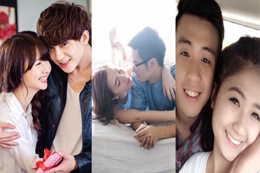 Tình cảm thăng trầm của hot girl, hot boy Việt năm 2015