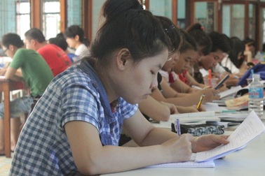 Hôm nay, hơn 800 ngàn thí sinh làm thủ tục dự thi đại học đợt 1