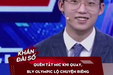 Quên tắt mic khi quay, BLV Olympic lộ chuyện riêng với bạn gái trên sóng