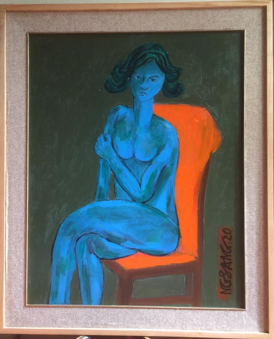 8 hoạ sĩ lớn tuổi gây bất ngờ với triển tranh nude - 8