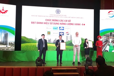 MM Mega Market Thăng Long đạt danh hiệu Năng lượng Xanh Hà Nội 2019