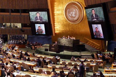 Chủ tịch nước Trương Tấn Sang phát biểu tại Hội nghị thượng đỉnh LHQ