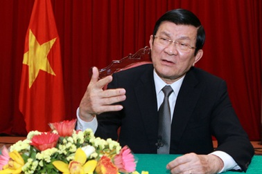 Chủ tịch nước dự Lễ kỷ niệm 70 năm chiến thắng phát-xít của nhân dân thế giớitại Trung Quốc