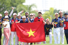 Đội tuyển golf Việt Nam đặt mục tiêu giành HCV SEA Games 33