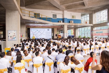 Chính thức cất nóc dự án Stellar Garden - dự án nổi bật tại quận Thanh Xuân