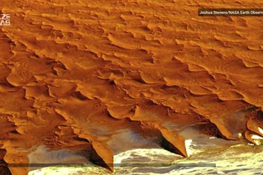 Sa mạc 55 triệu năm tuổi cổ xưa nhất thế giới như "hành tinh lạ"