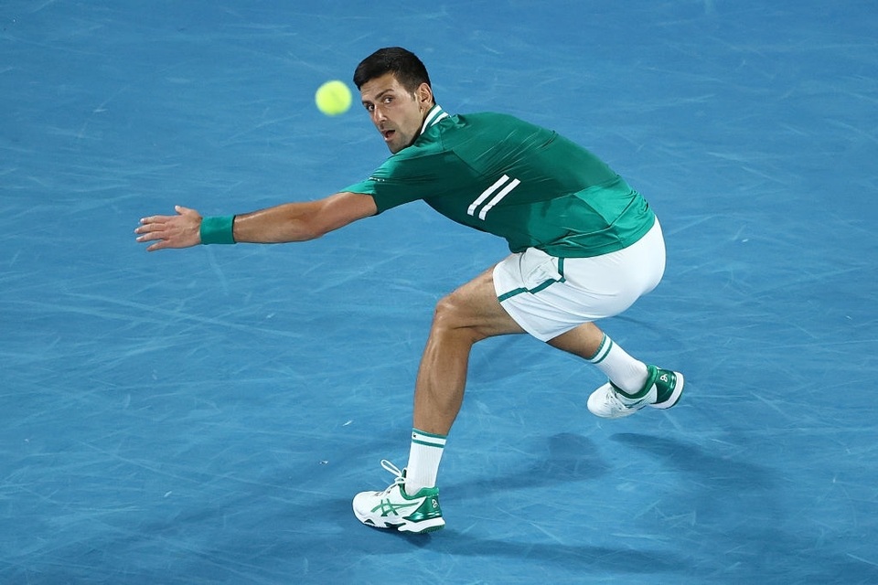Australian Open: Ngược dòng hạ Zverev, Djokovic vào bán kết - 5 Australian Open: Ngược dòng hạ Zverev, Djokovic vào bán kết - 5