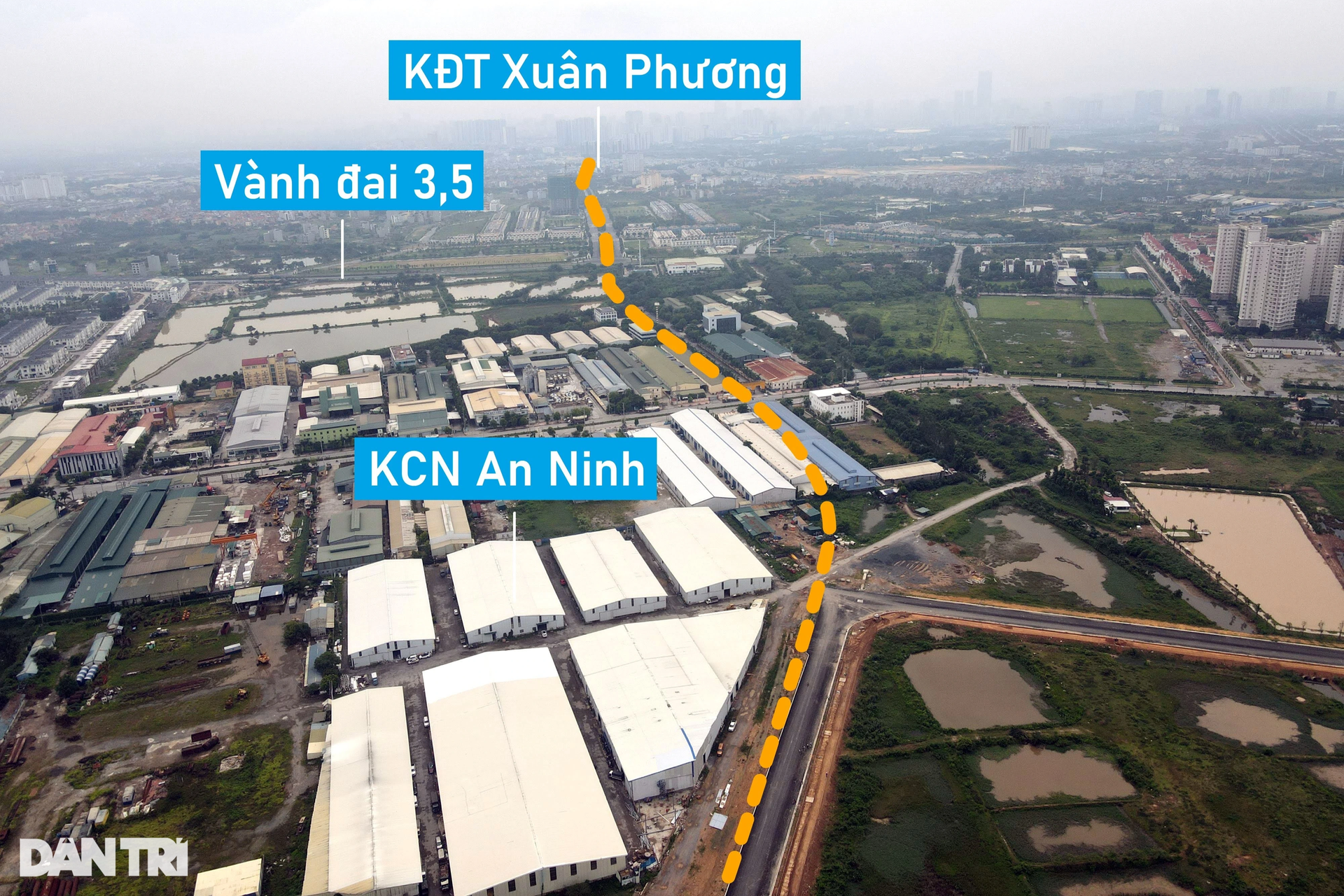 Loạt đường, hầm chui kết nối khu đô thị Bắc An Khánh phía tây Hà Nội - 8 Loạt đường, hầm chui kết nối khu đô thị Bắc An Khánh phía tây Hà Nội - 8