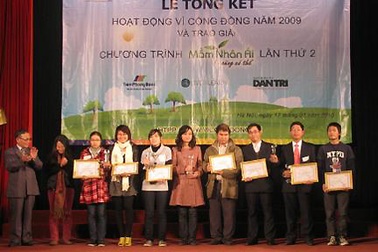 10 dự án nhận giải thưởng Mầm nhân ái 