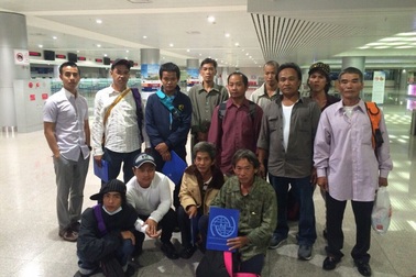 12 ngư dân gặp nạn ngoài khơi Micronesia đã về nước an toàn