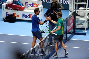 Thua Goffin, Nadal quyết định chia tay ATP Finals