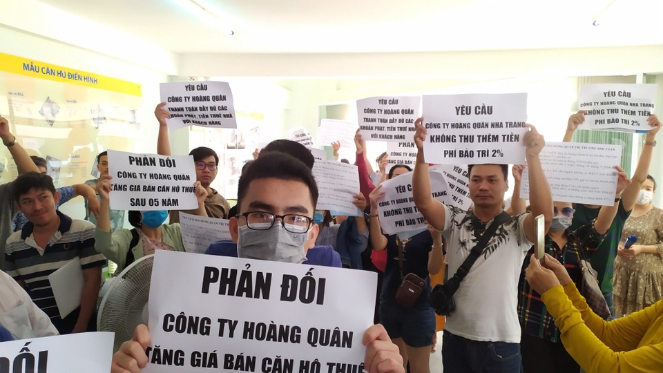 Khánh Hòa bác 2 phương án Hoàng Quân “ép” hàng trăm cư dân thuê nhà - 1 Khánh Hòa bác 2 phương án Hoàng Quân “ép” hàng trăm cư dân thuê nhà - 1