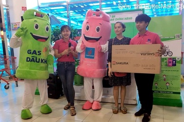 Sử dụng gas an toàn, khách hàng trúng quà lớn