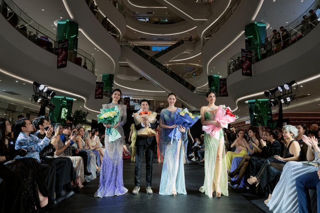 Á hậu Tâm Như trở lại sàn diễn sau lễ cưới với chồng doanh nhân - 2