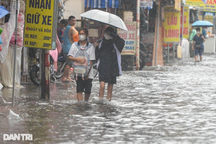 Hôm nay miền Bắc mưa lớn, nguy cơ ngập nhiều nơi