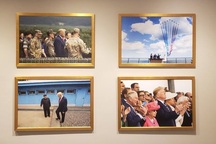 Mỹ treo ảnh cuộc gặp lịch sử Trump-Kim ở biên giới liên Triều tại Nhà Trắng