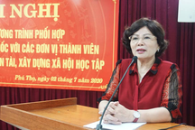 Tăng cường phối hợp về công tác khuyến học, xây dựng xã hội học tập