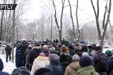 "Biển người" Nga tiễn đưa anh hùng phi công Su-25