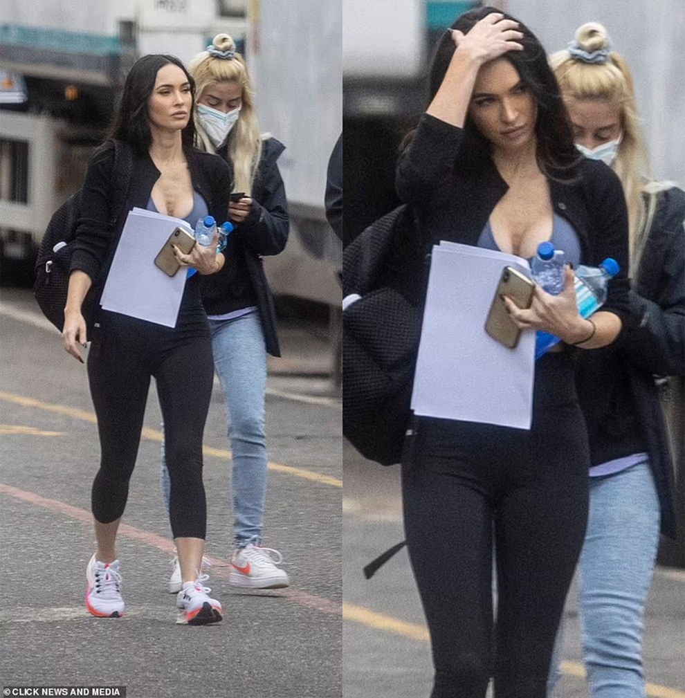 Megan Fox quay phim mới cùng người vận chuyển - 1 Megan Fox quay phim mới cùng người vận chuyển - 1
