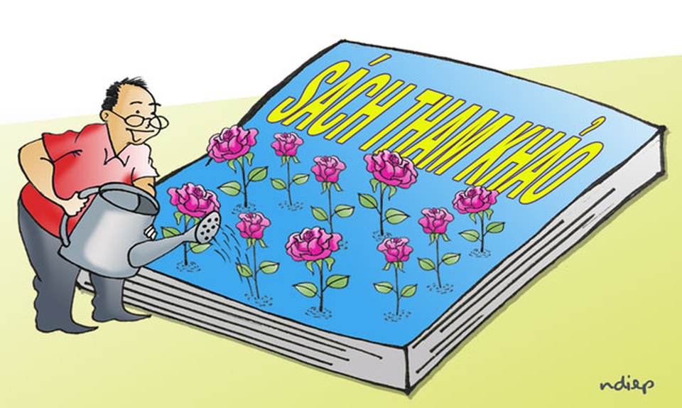 Xin đừng để sách giáo khoa thành “món hàng tươi màu mỡ...” - 1 Xin đừng để sách giáo khoa thành “món hàng tươi màu mỡ...” - 1