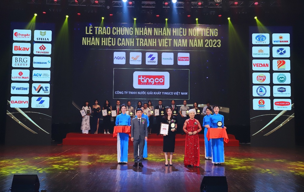 Tingco vào top 10 Nhãn hiệu nổi tiếng Việt Nam 2023 - 1 Tingco vào top 10 Nhãn hiệu nổi tiếng Việt Nam 2023 - 1