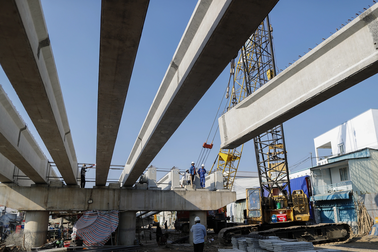 Cận cảnh cây cầu xây 20 năm chưa xong, sắp thành hình ở TPHCM