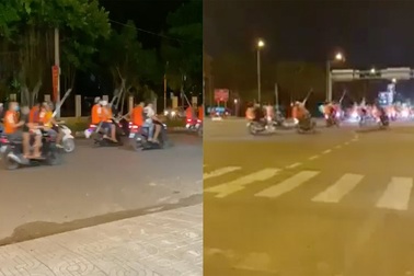 200 “giang hồ áo cam” đập phá quán ốc phạm tội vừa côn đồ, vừa đê hèn!